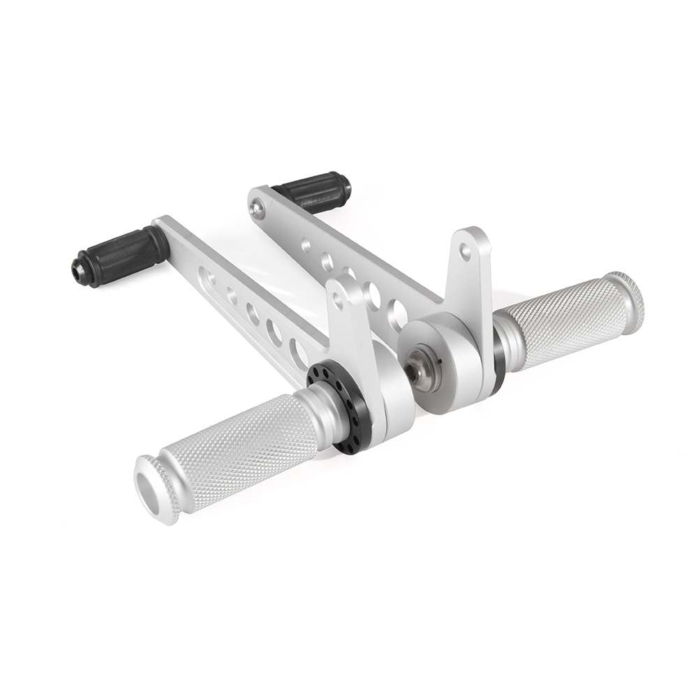 Motorcycle Cafe Racer Aluminum Rear Set Footpeg round type 
