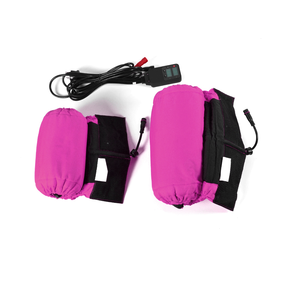 Front 110 Rear 120 Rose Red Motorcycle Racing Tire Warmer with Basic 100 Degree