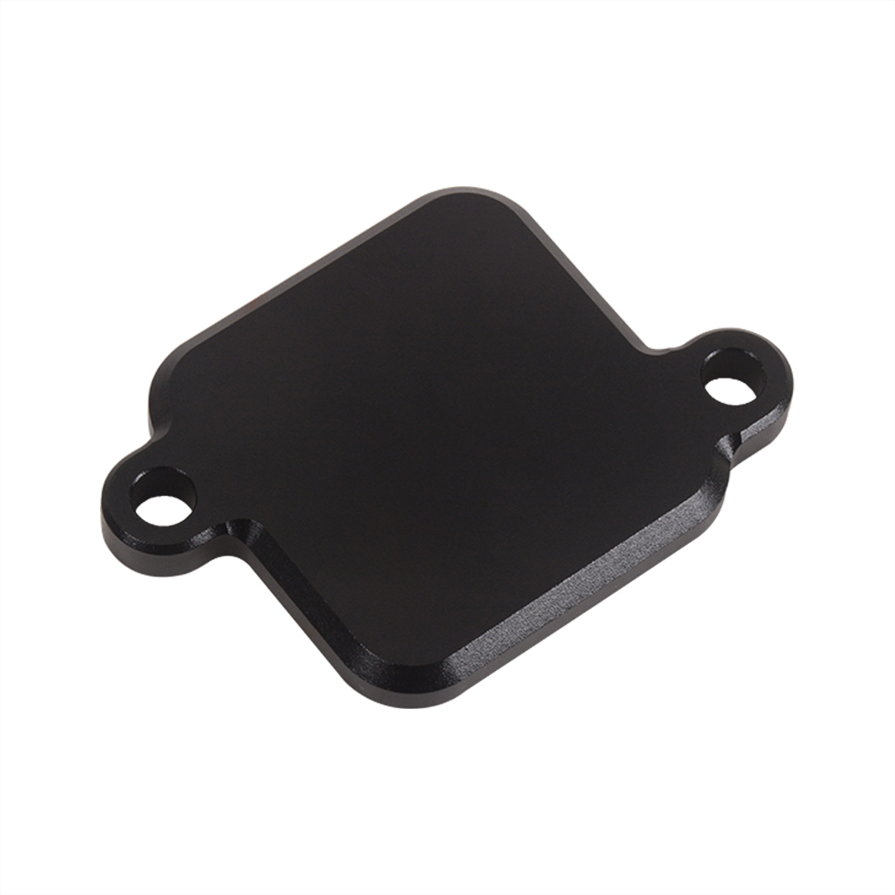 Motorcycle Alumnium Smog Block Off Plate Cover for YAMAHA YZP-R3 R25 15-21 