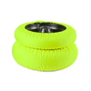 Fluorescent Green Digital Degree 0-99 Motorcycle Racing Tire Warmer for Front 120 Rear 165